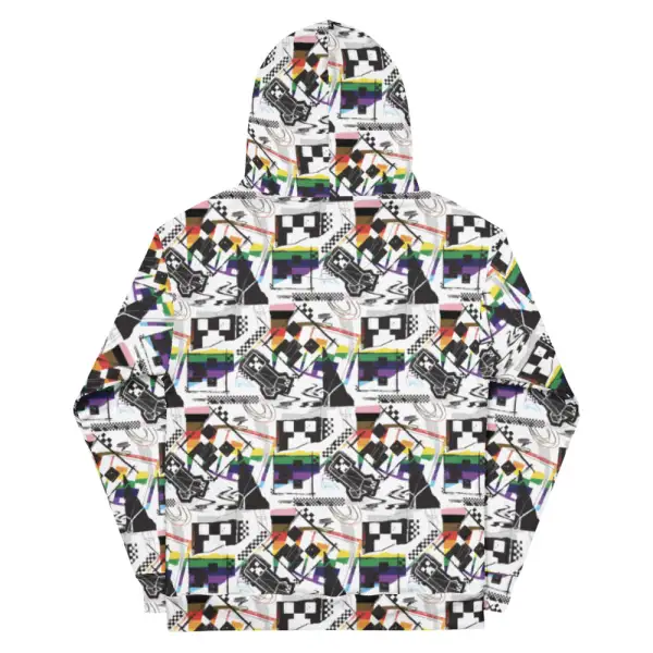 Minecraft Rainbow Adult Hoodie