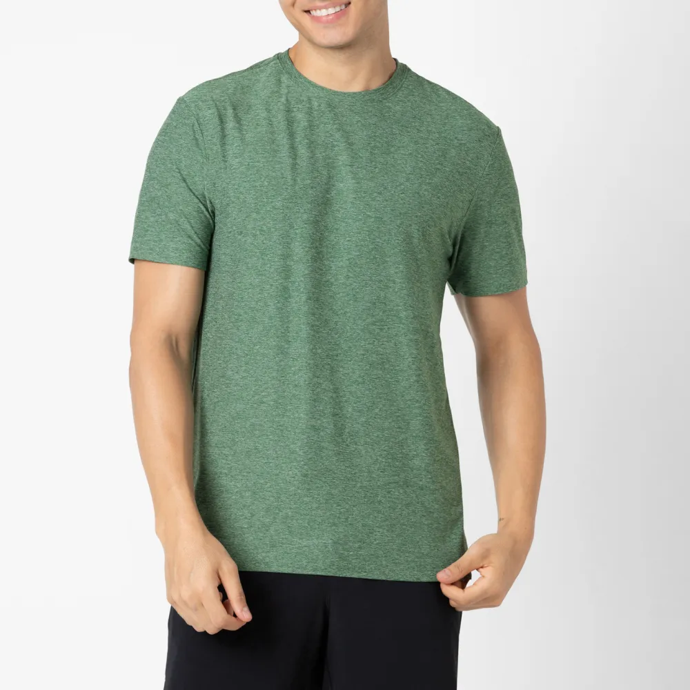 Natural Solid Color T-Shirt