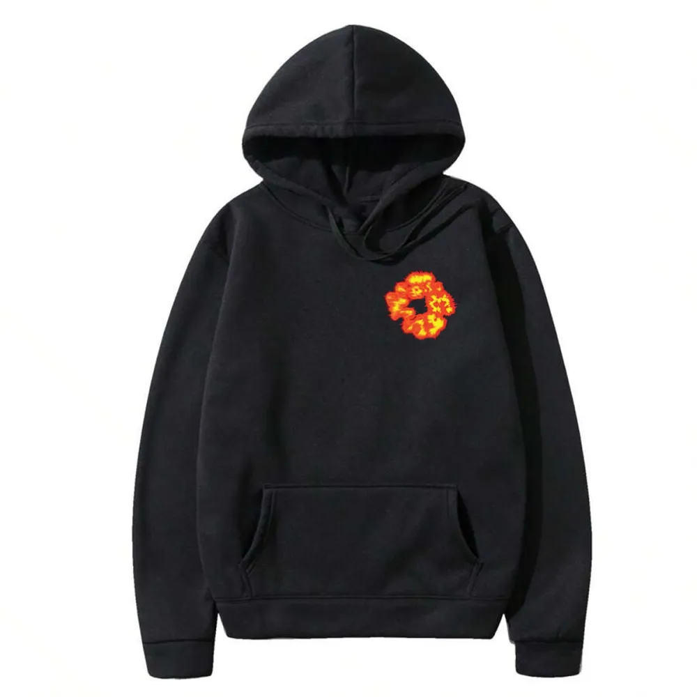 Tears Flame Flower Hoodie