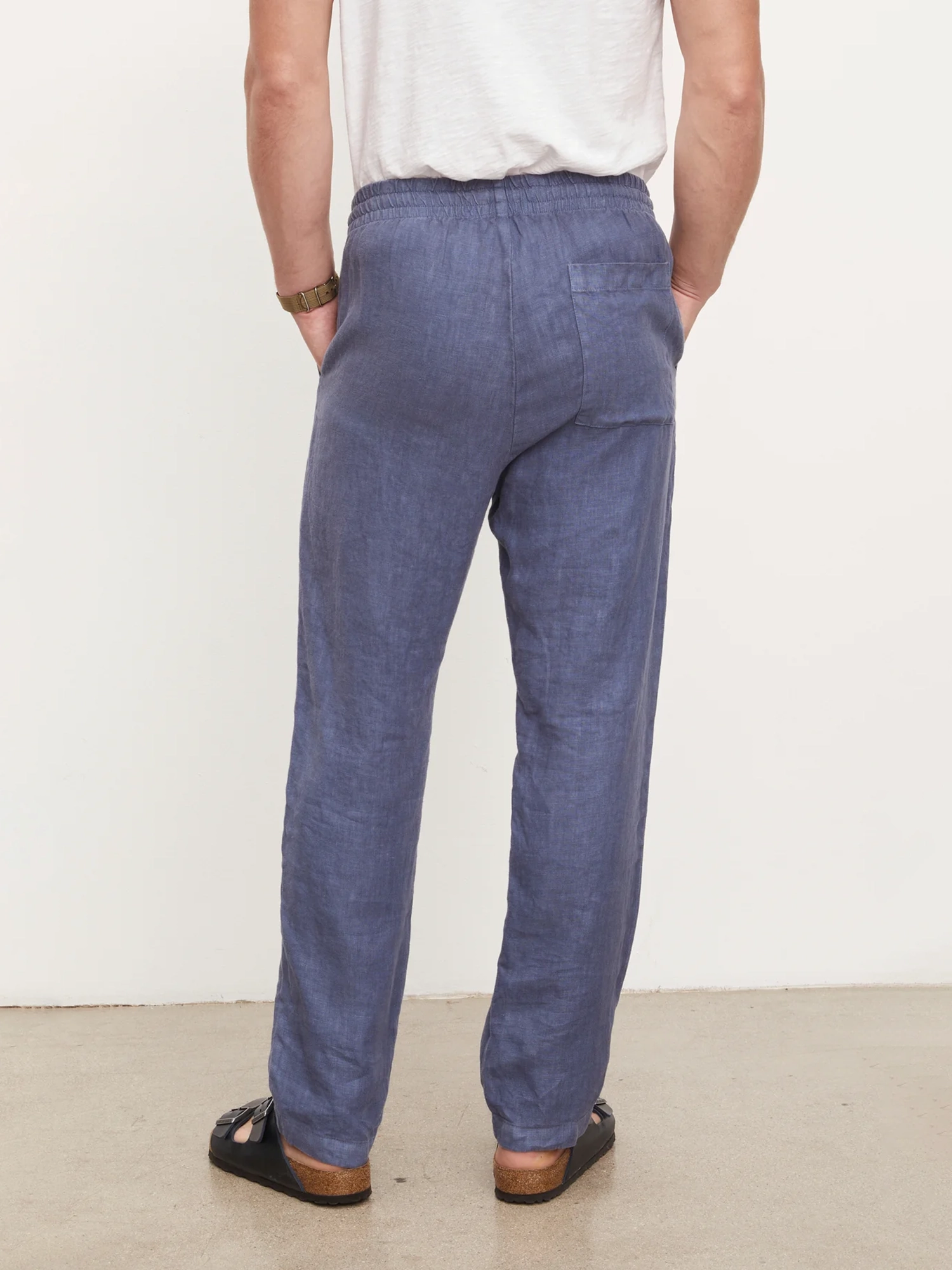 Men'S Double Pockets Cotton Pants