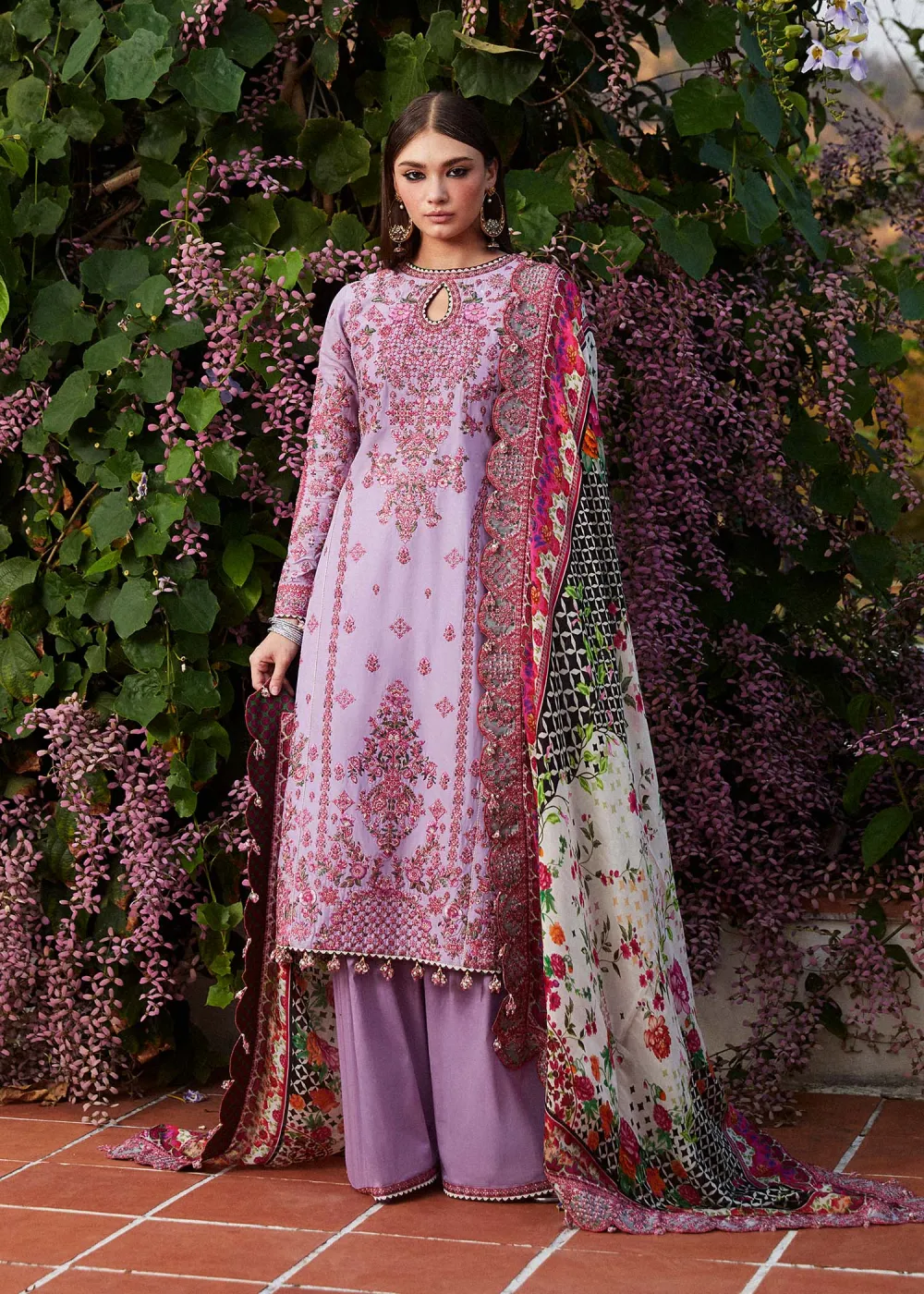 AYZEL Embroidered Lawn