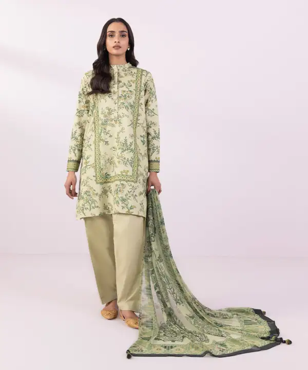 2 Piece - Printed Lawn Suit