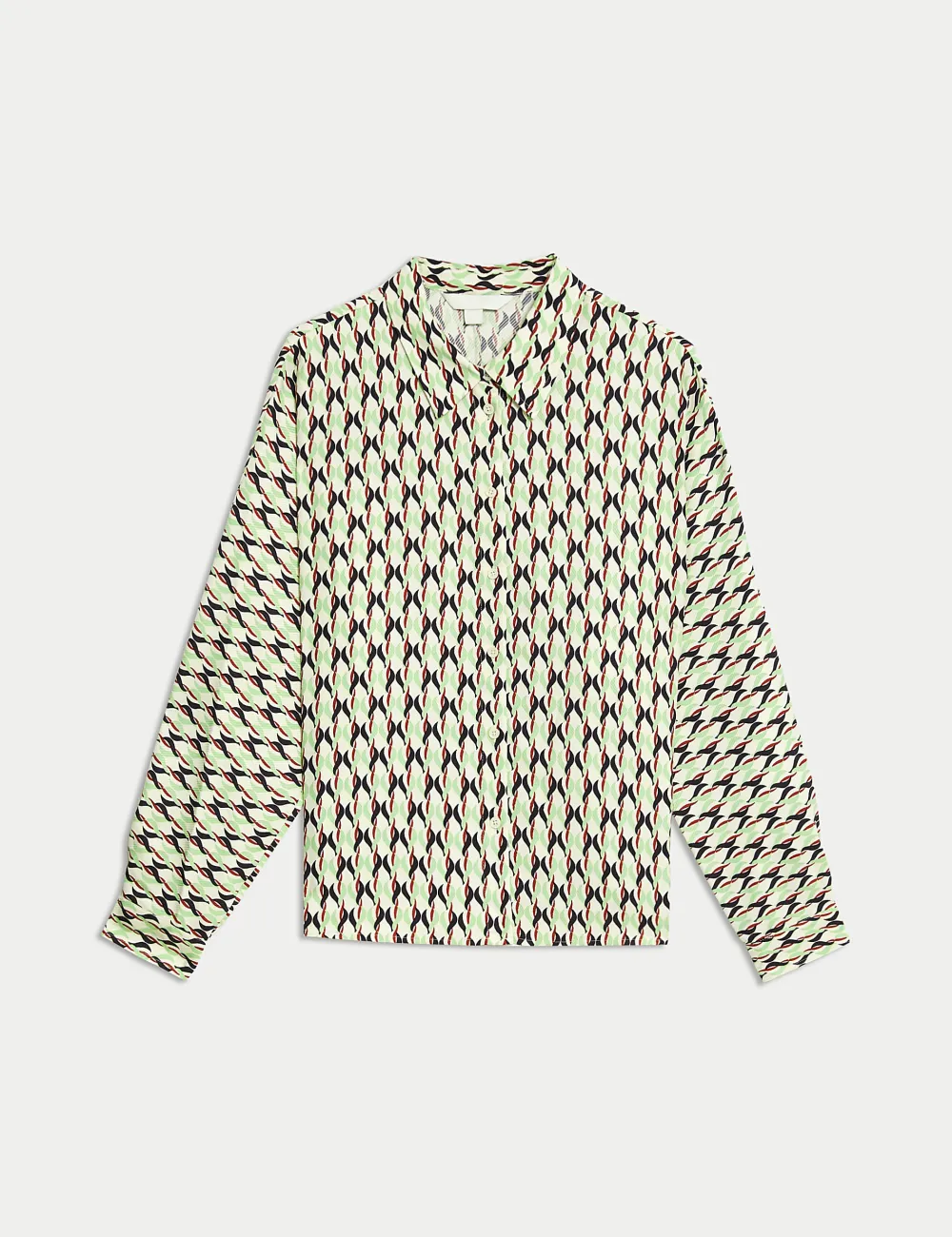 Printed Collared Shirt