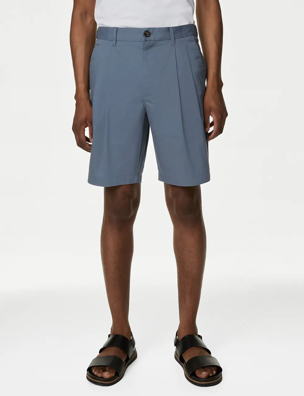 Super Lightweight Twin Pleat Chino Shorts