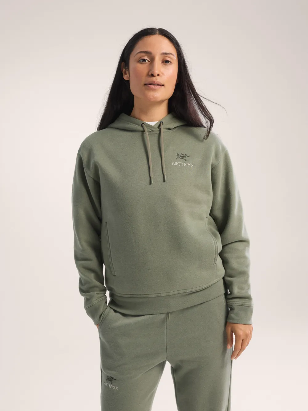 Emblem Fleece Hoody Women's