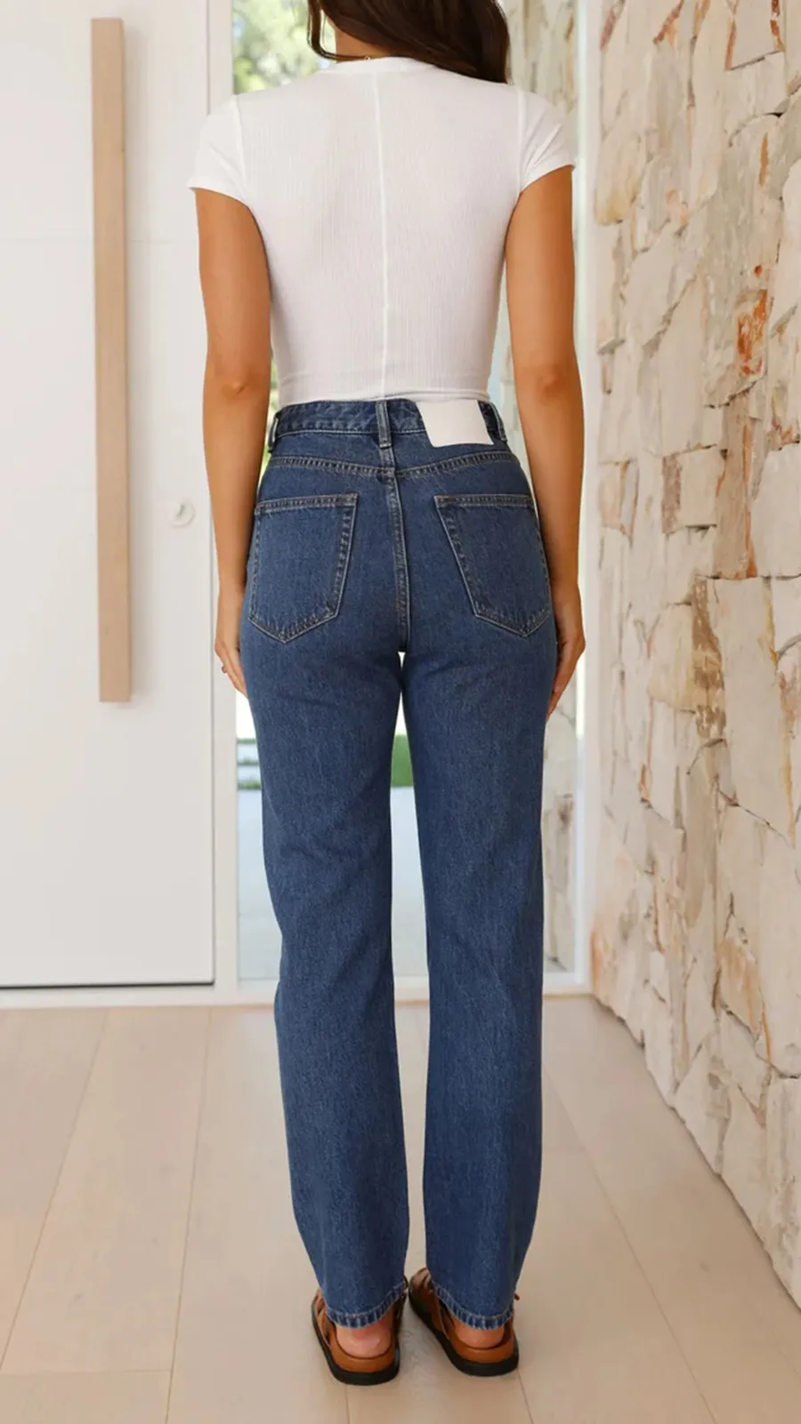 Organic Straight Leg Jean