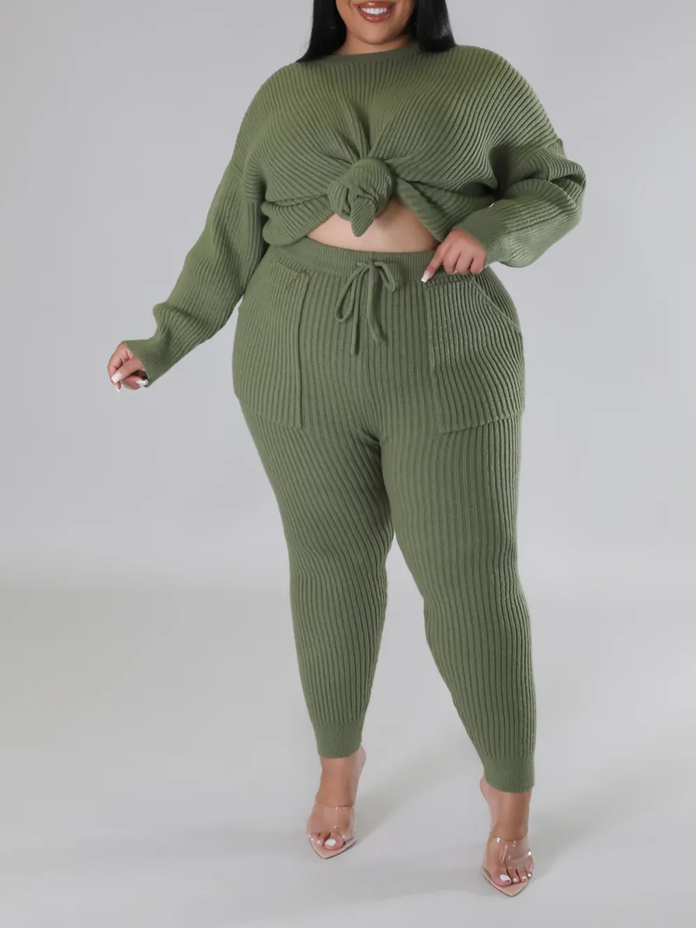 Plus-Size Fashion Knitwear For Women