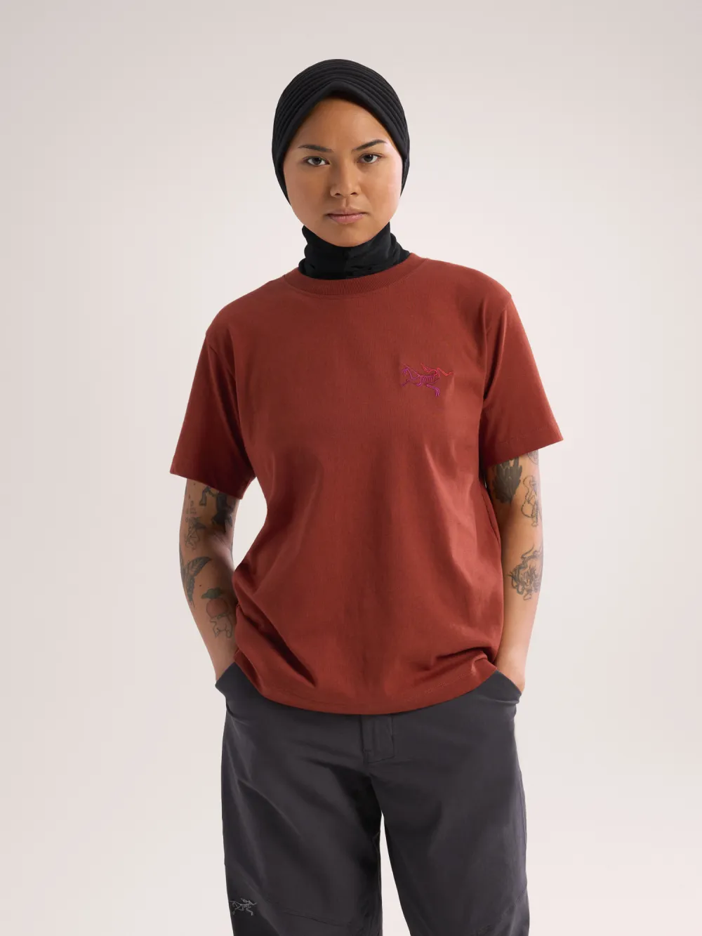 Kragg Cotton Little Bird Crew Shirt SS Women's