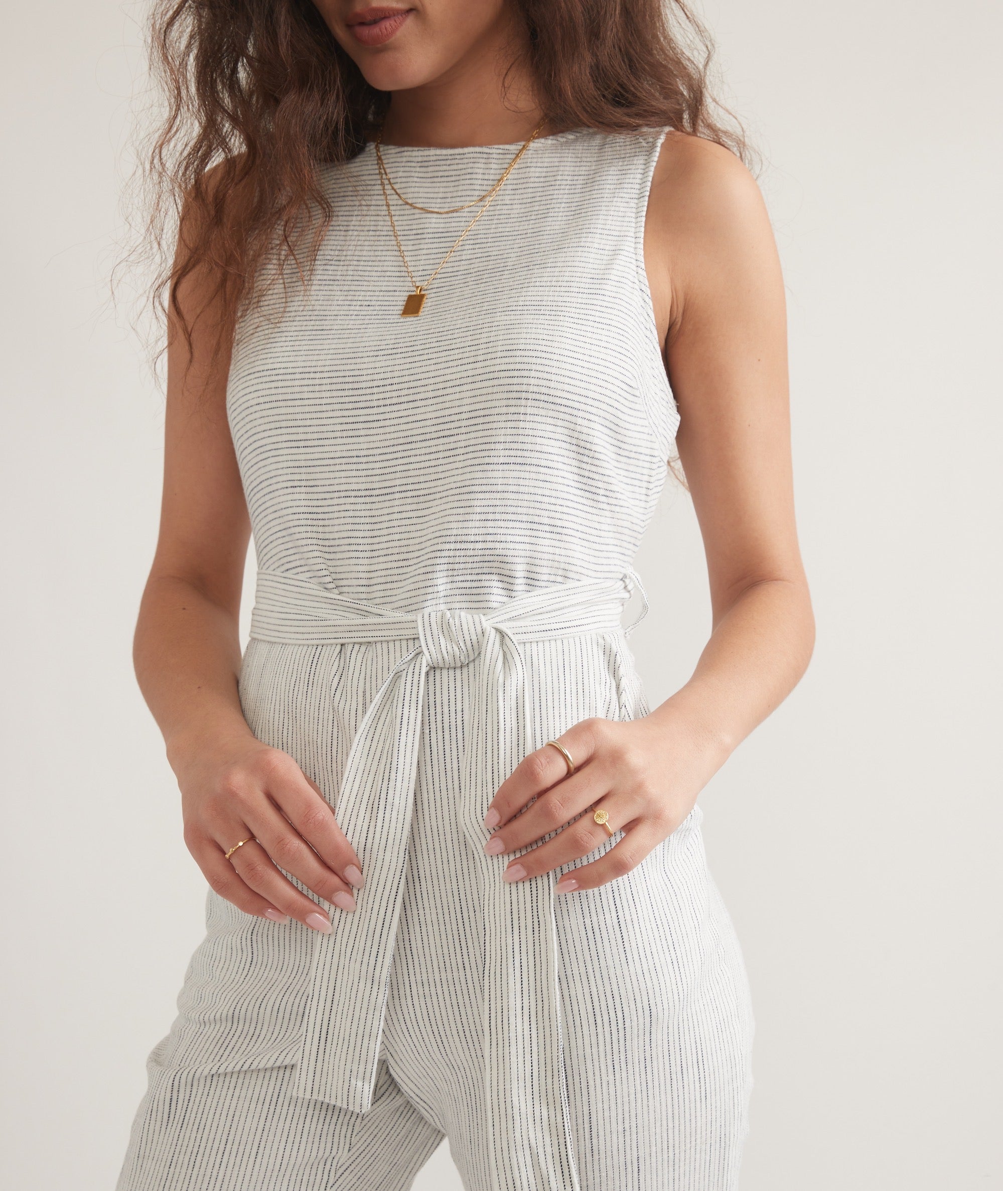 Eloise Belted Jumpsuit