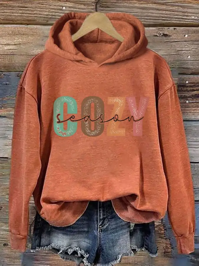 Women's Cozy Season Casual Hoodie