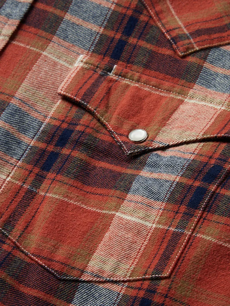 Men's Brushed Twill Plaid Shirt