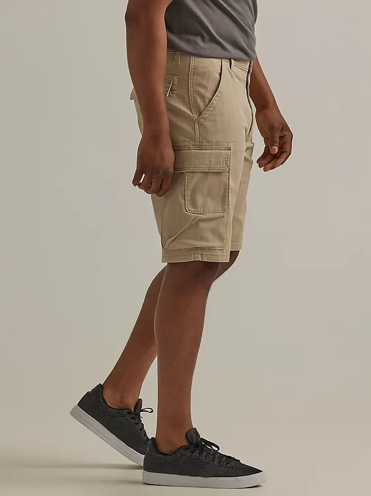 WRANGLER® MEN'S FIVE STAR PREMIUM STACKED CARGO SHORT IN TWILL