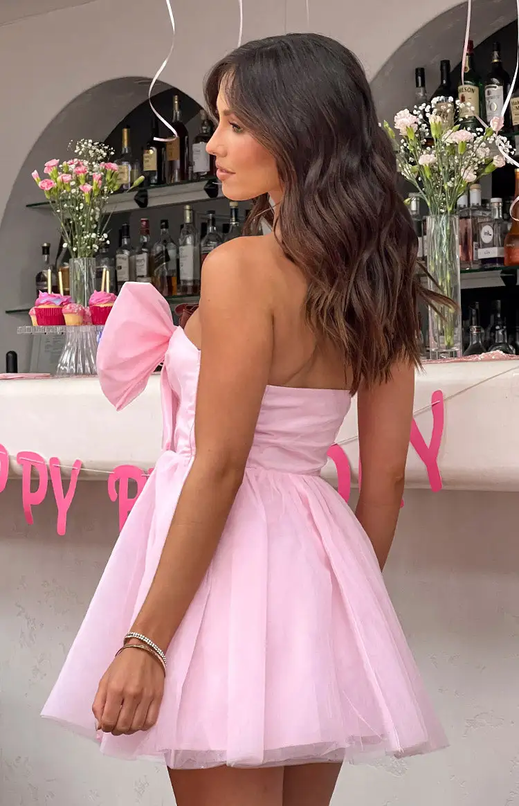 Sweethearts Pink Mini Dress