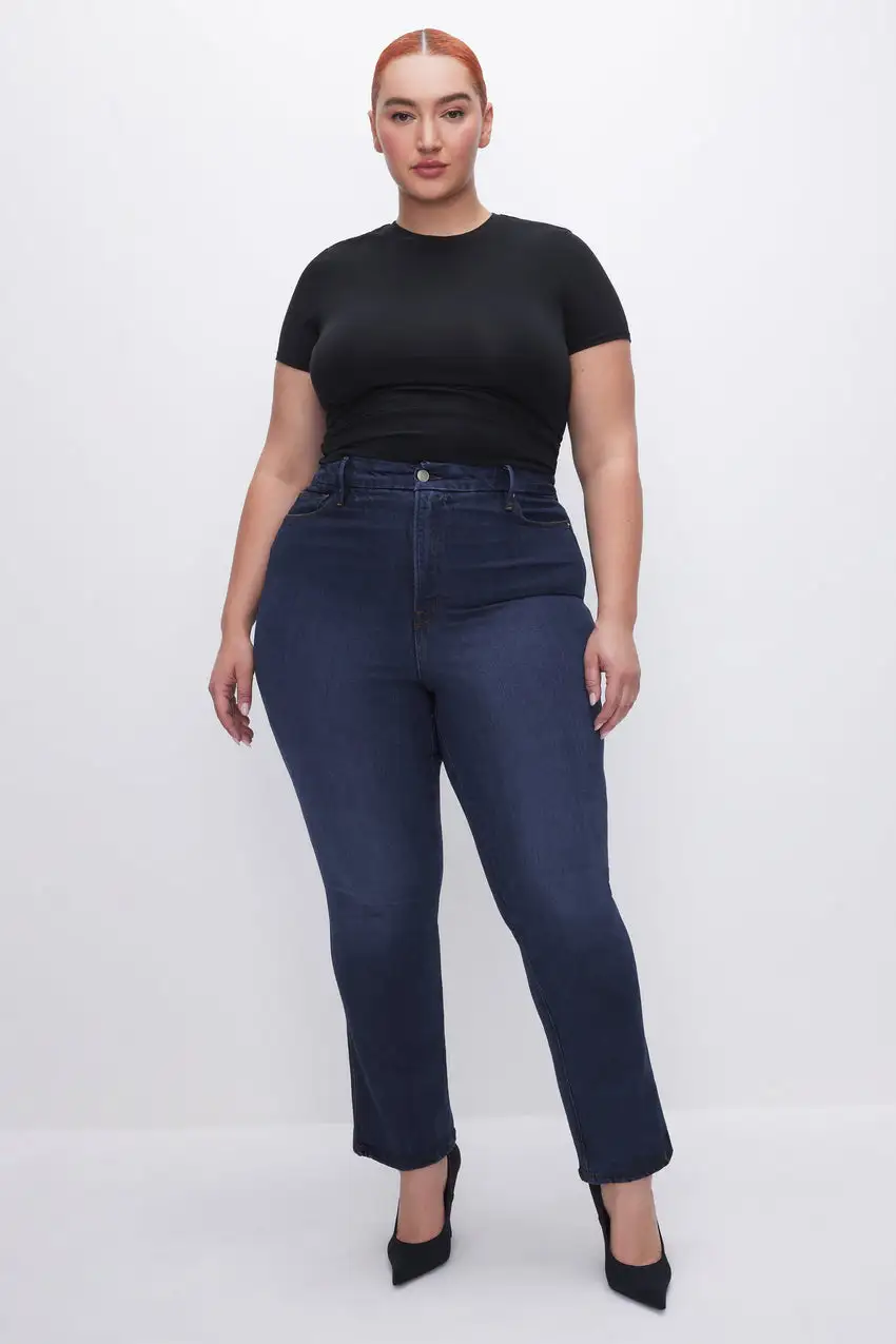 SOFT-TECH GOOD CURVE STRAIGHT JEANS