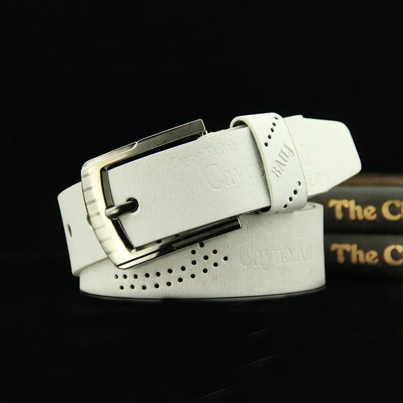 Men'S Vintage Letter Pin Buckle Belt