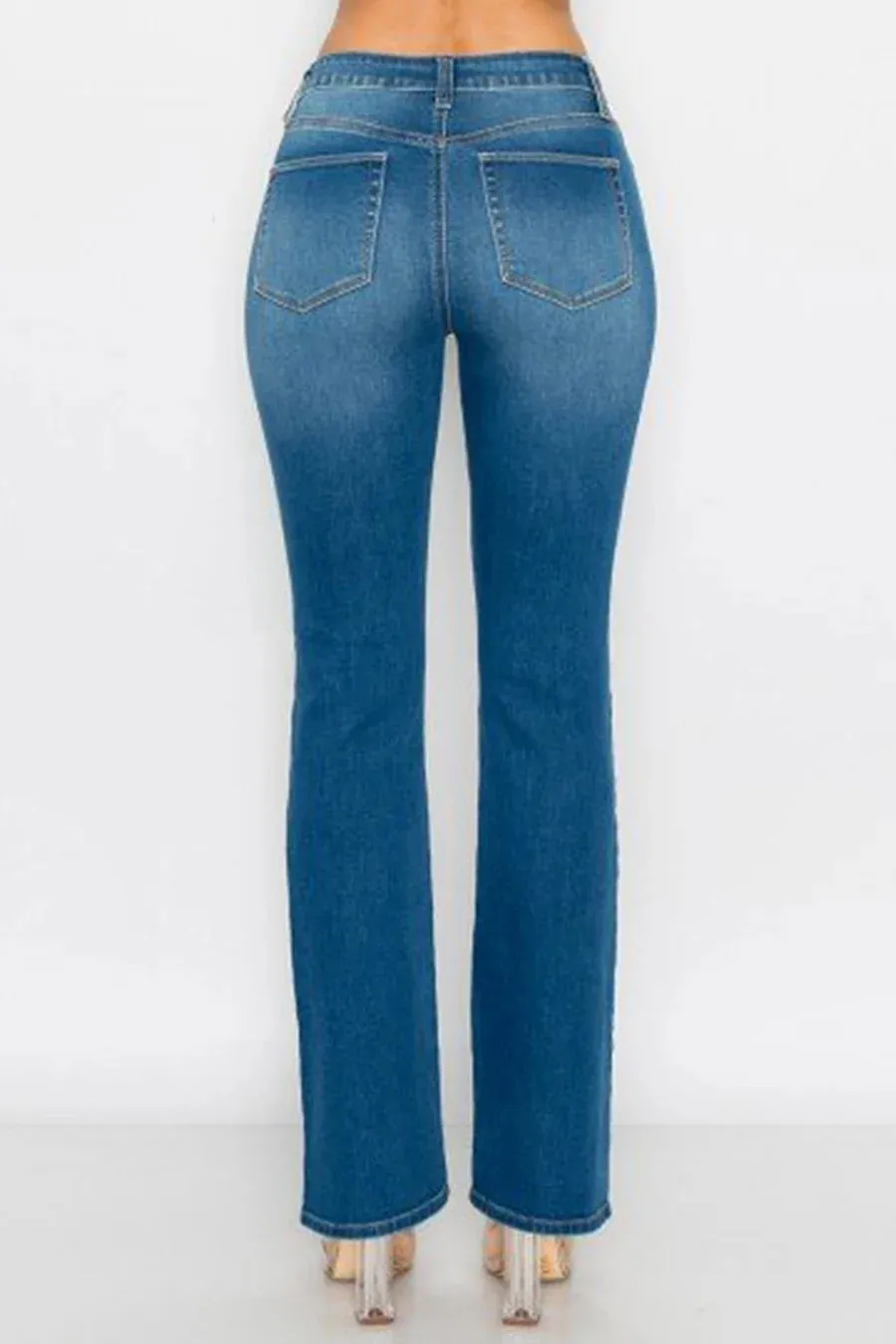 WAXJEAN Repreve Hight Rise Bootcut Jean