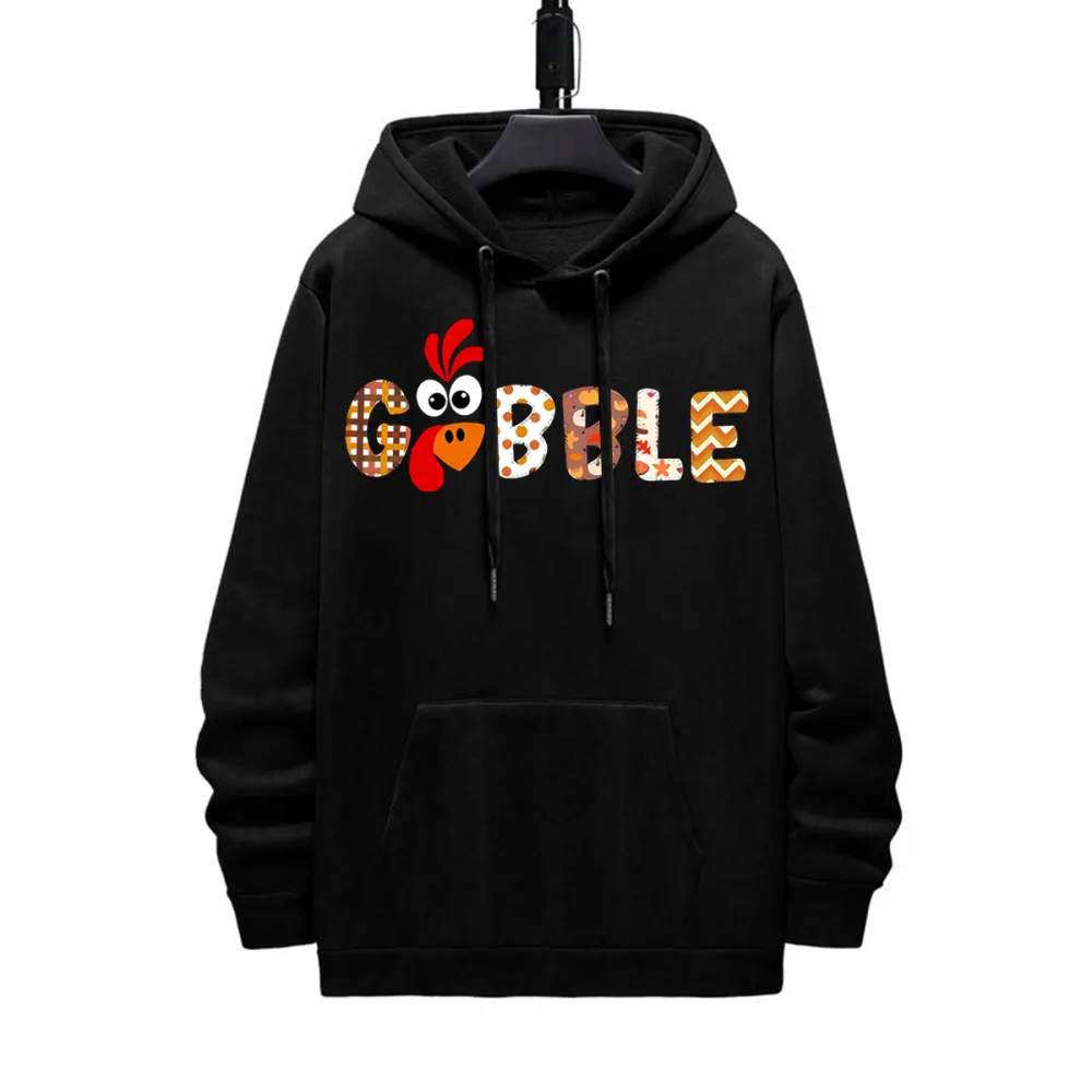 Gobble Thanksgiving Hoodie