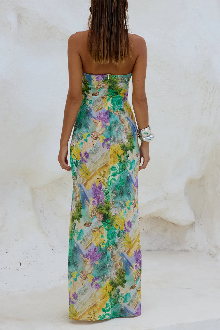 VELZY STRAPLESS DRESS