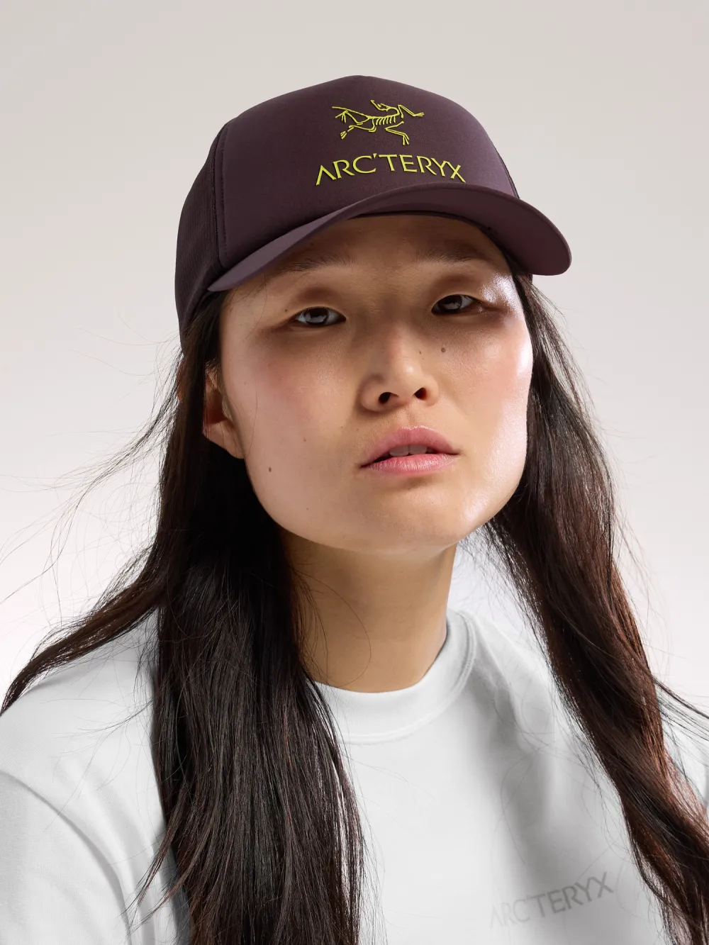 Bird Word Trucker Curved Hat