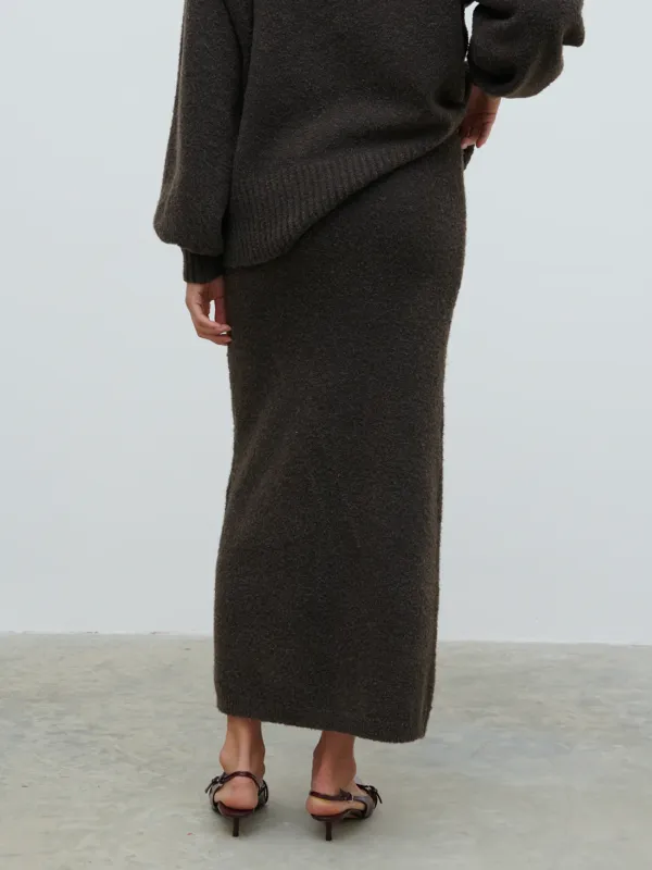 Camille Midaxi Knit Skirt