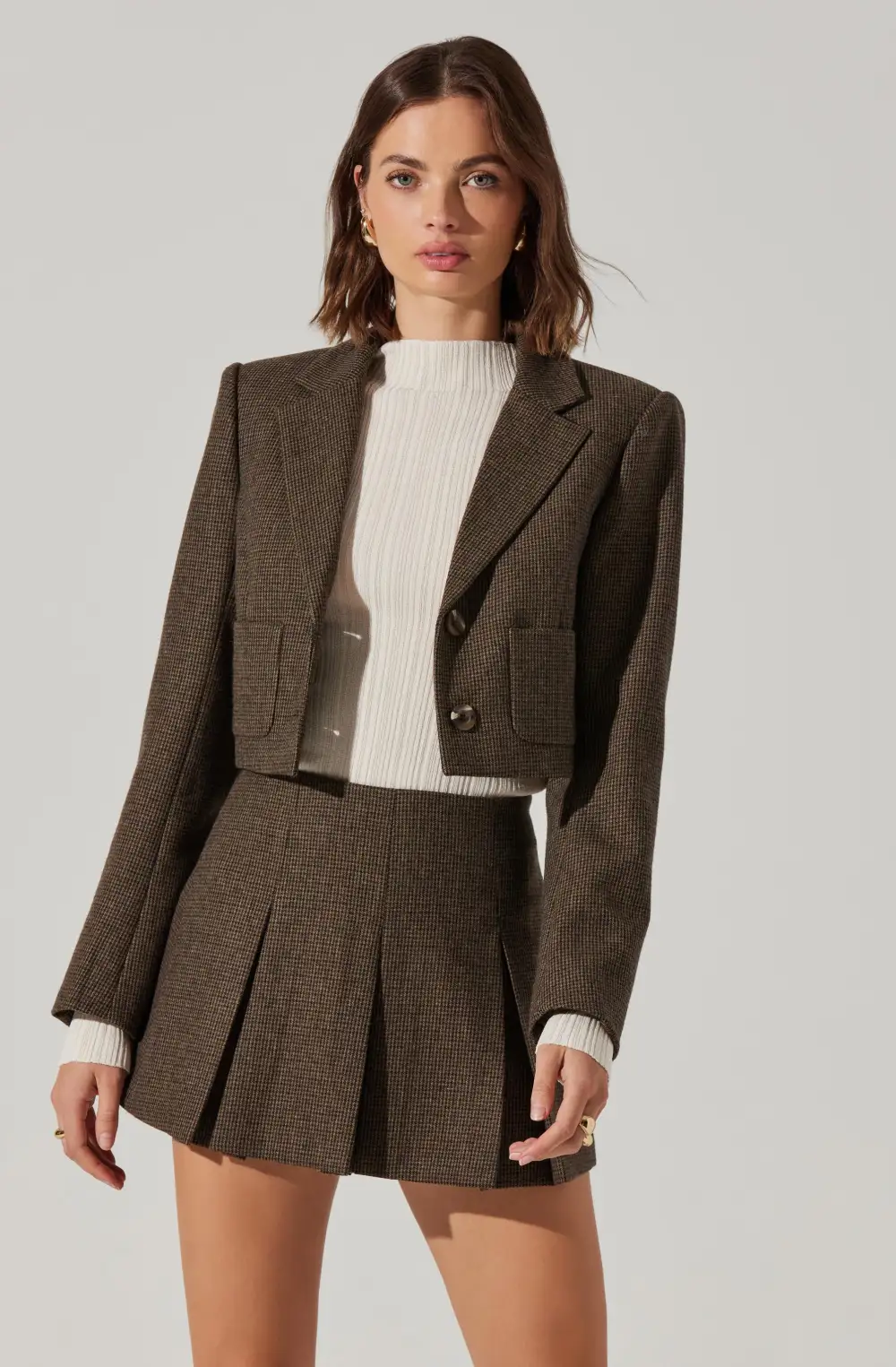 Siarah Tailored Cropped Jacket