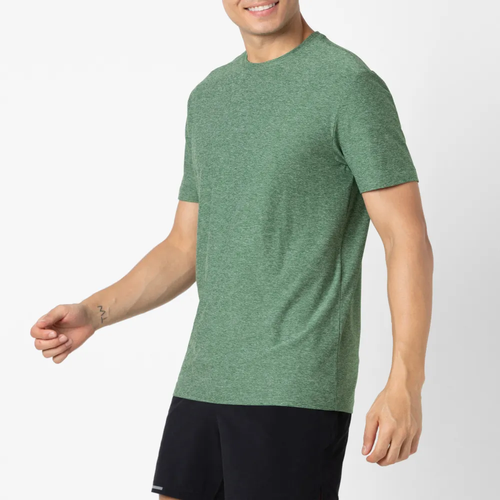 Natural Solid Color T-Shirt