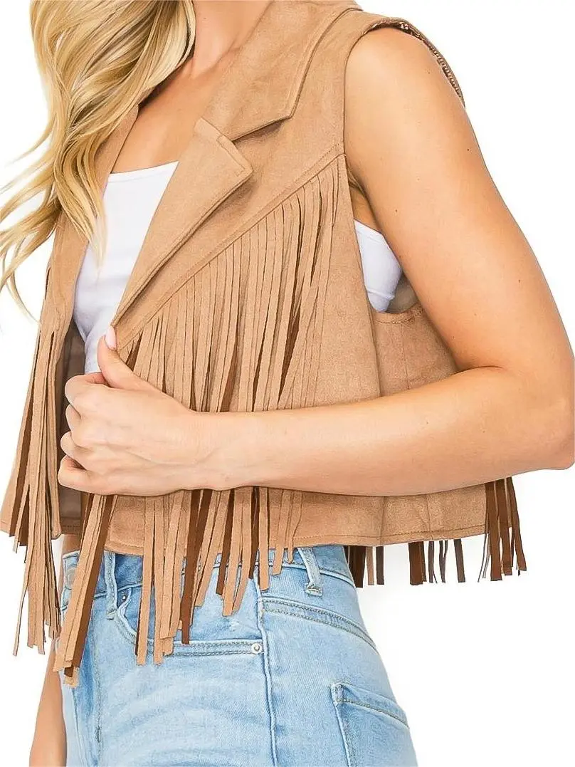 Old West Fringe Vest