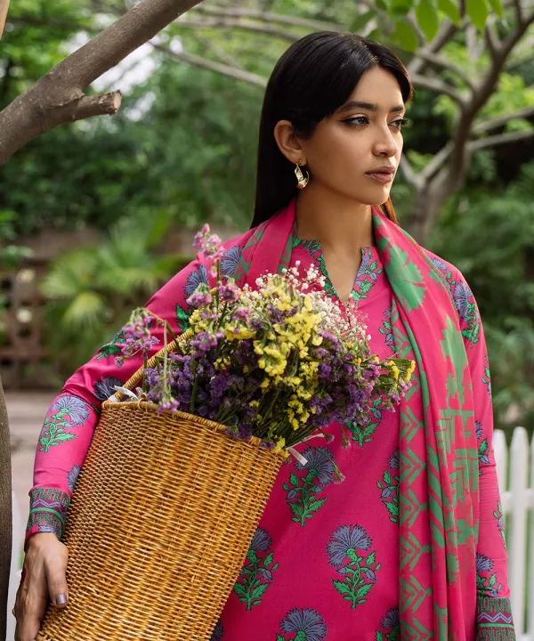 3 Piece - Embroidered Lawn Suit