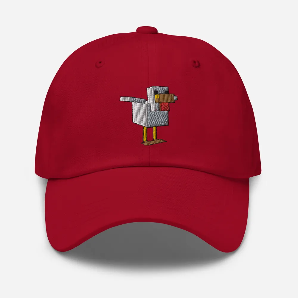 Minecraft Chicken Classic Dad Hat