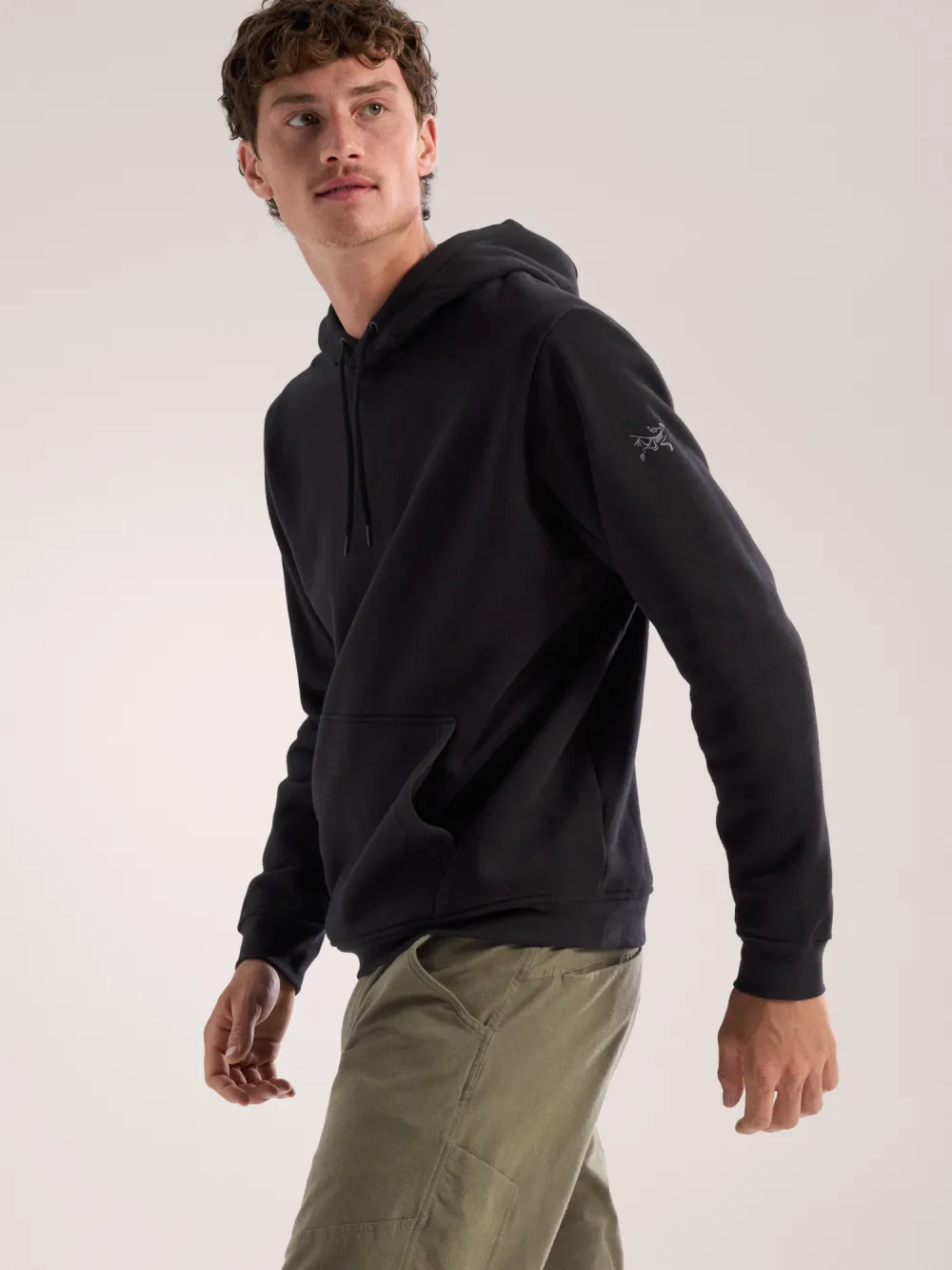 Emblem Fleece Hoody Men's