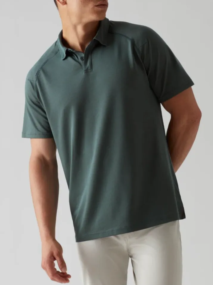 Regular-Fit Quick-Dry Polo Shirt