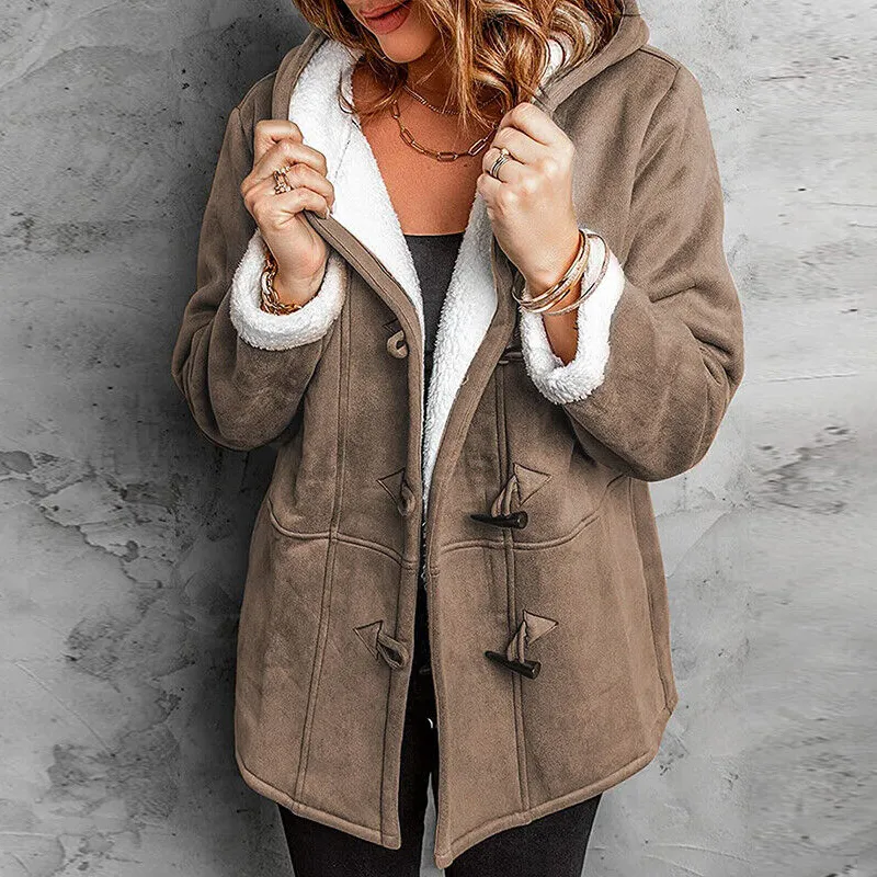 Solid Color Loose Long Sleeve Cardigan Coat