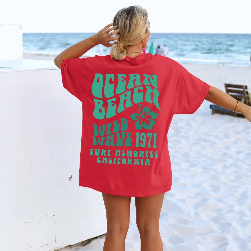 Women's Ocean Beach Short Sleeve Tee