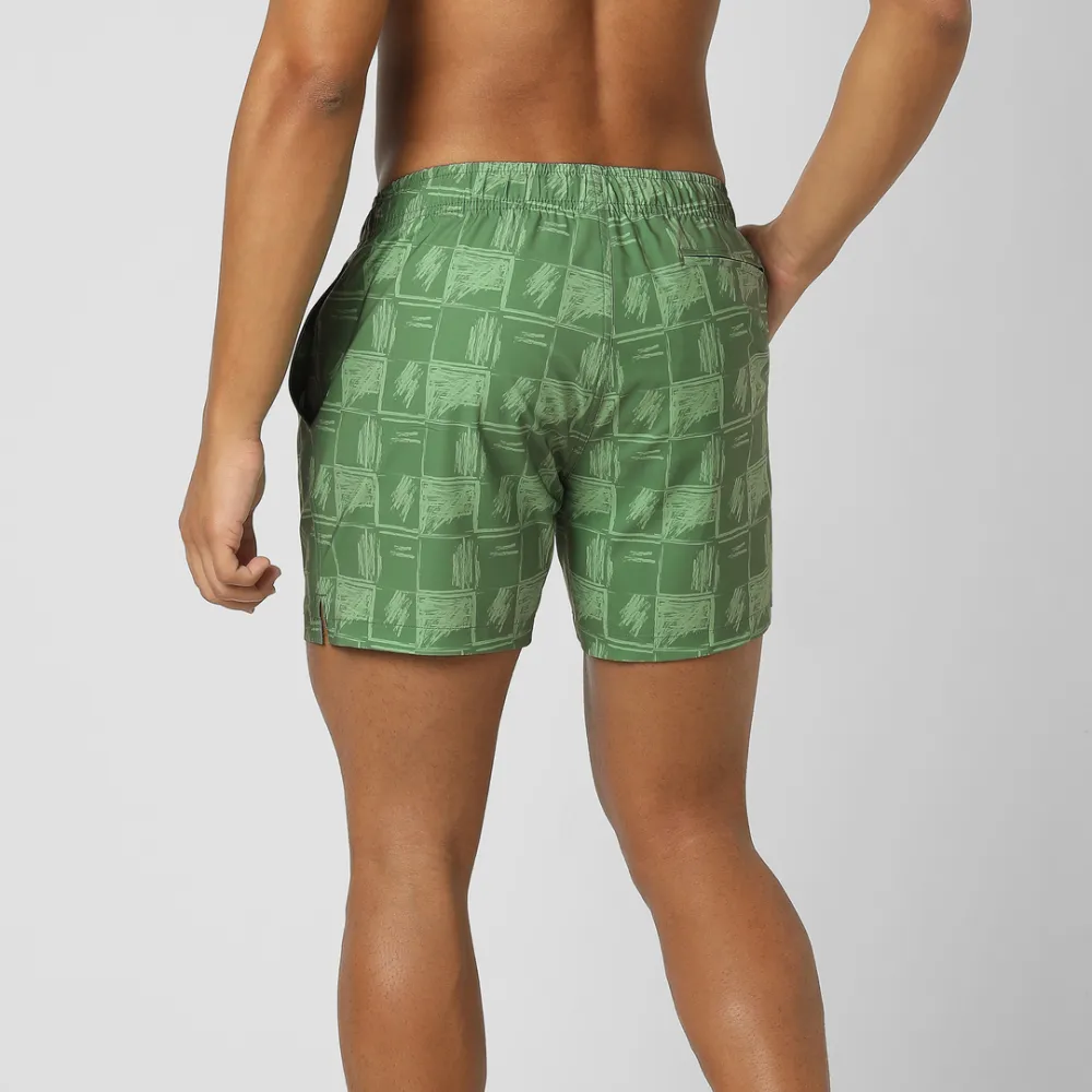 Comfort Mesh Liner Swim-Green