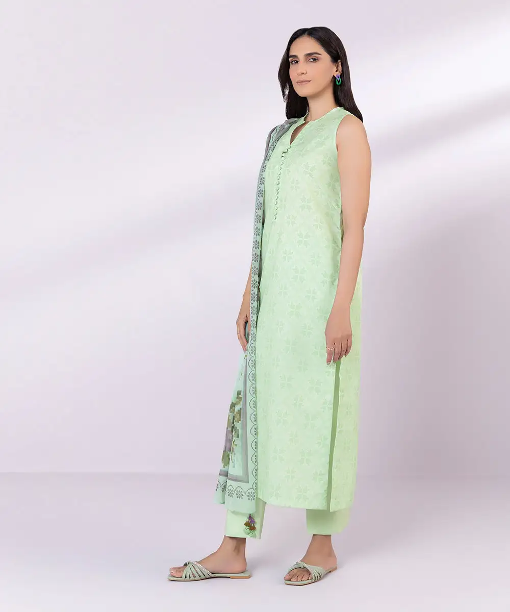 3 Piece - Printed Lawn Suit