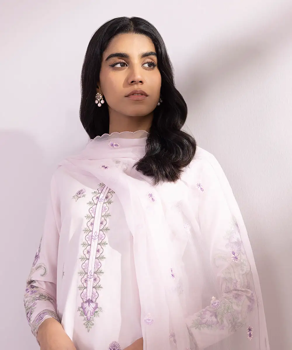 2 Piece - Embroidered Lawn Suit