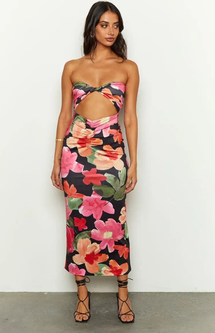 Juliete Floral Midi Dress