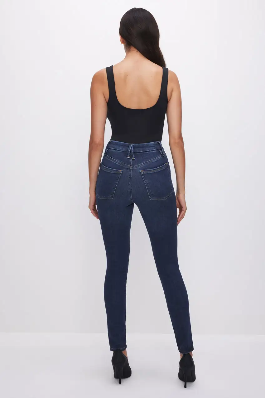 POWER STRETCH PULL-ON SKINNY JEANS