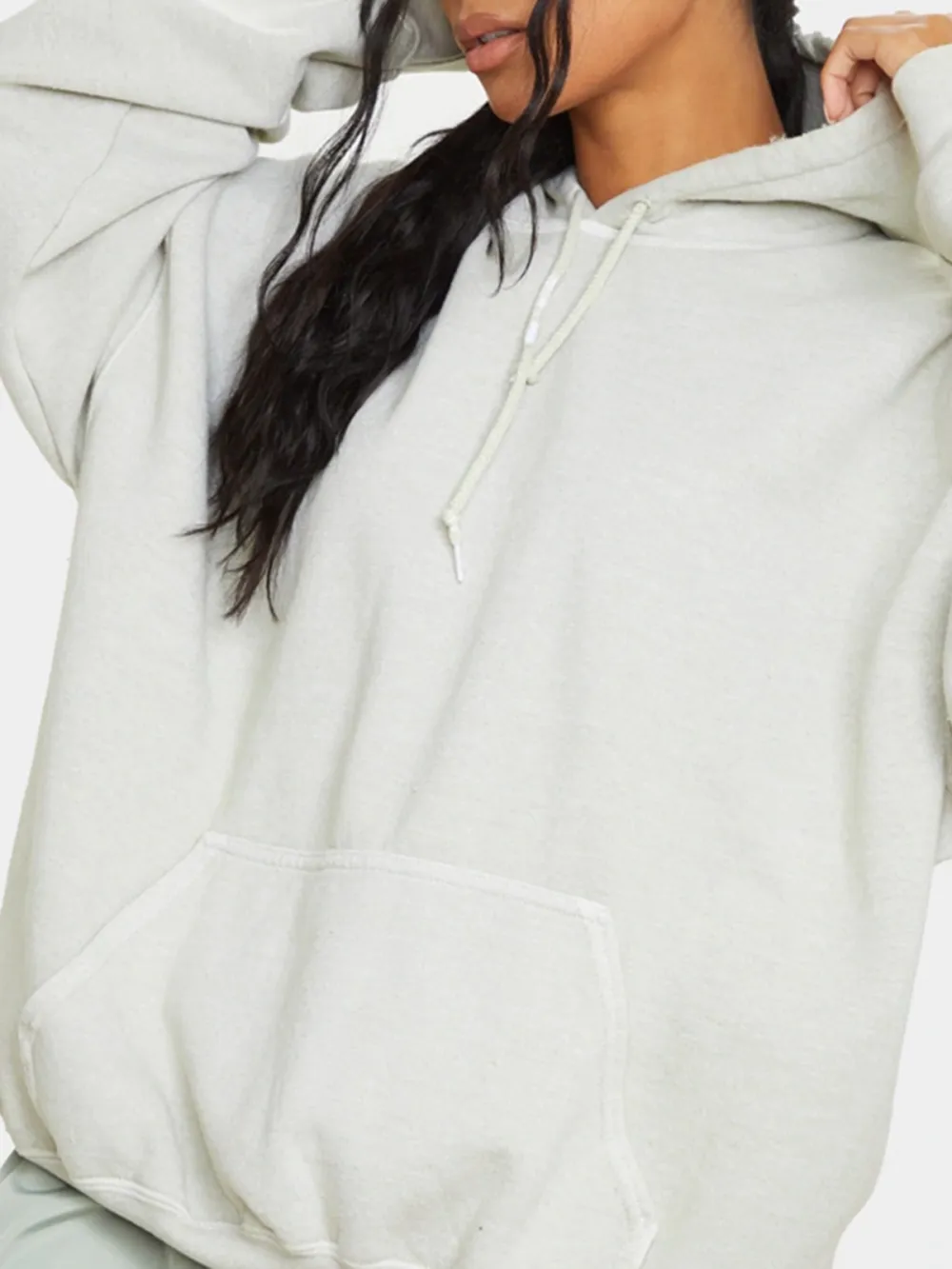 Sage Oversized Fitting Hoodie