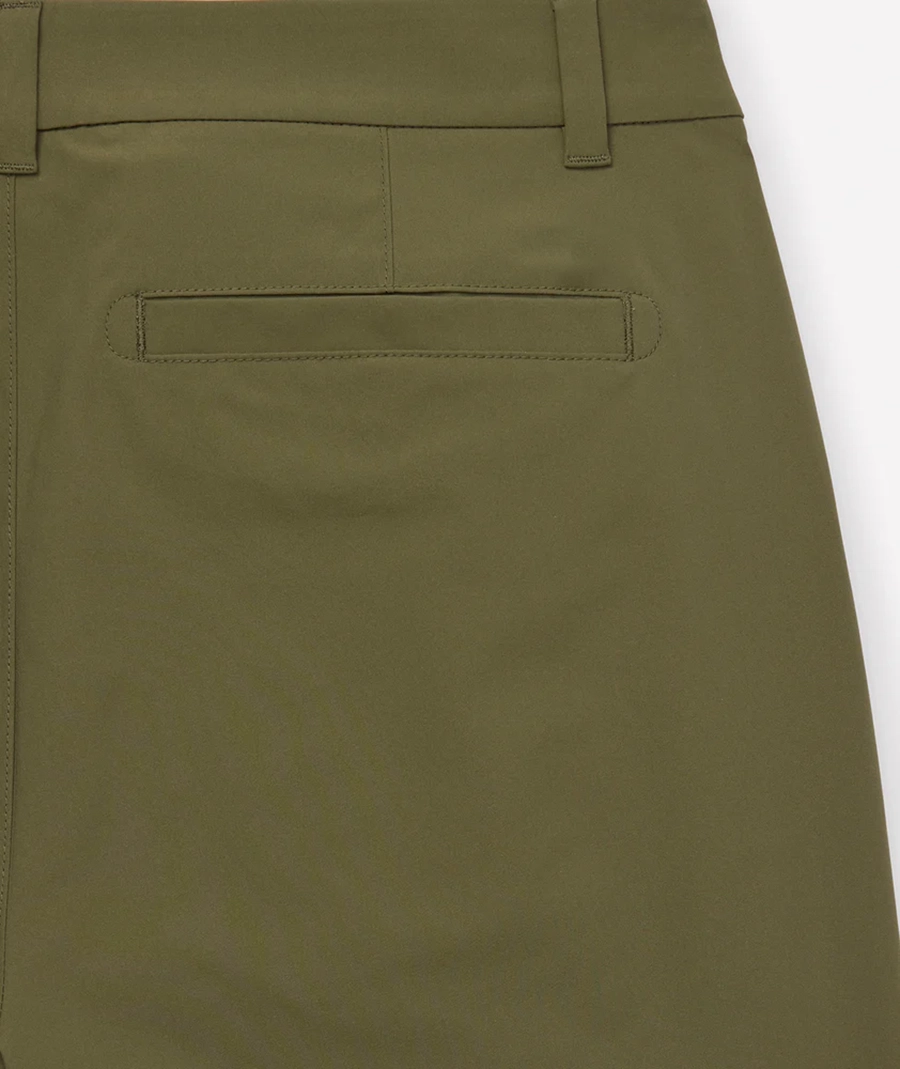 Olive Green Men's Business Trousers