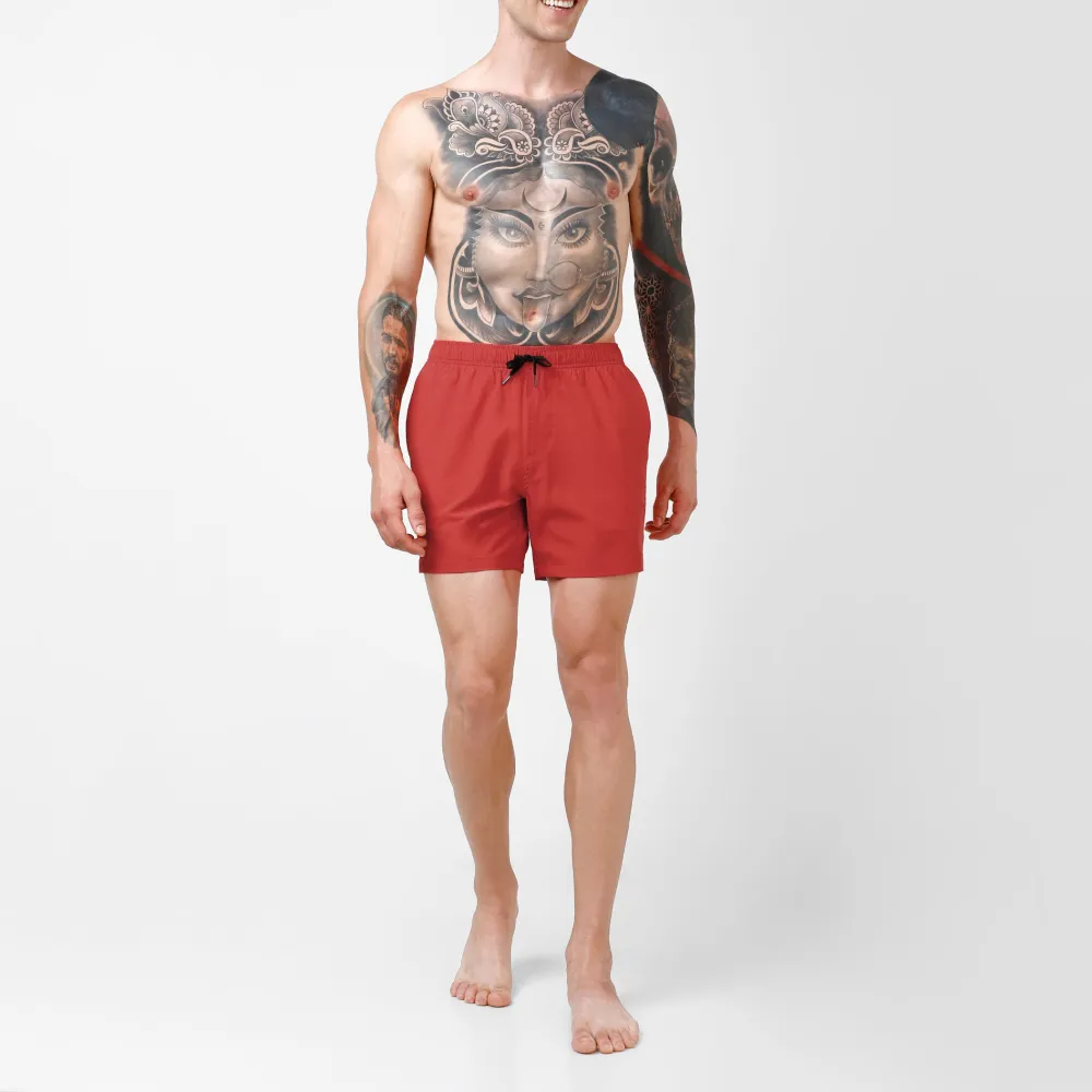 Stretch Swim Solid-Red