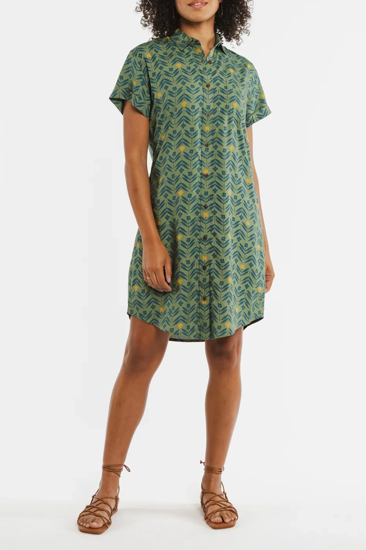 The Loose Loren Shirt Dress