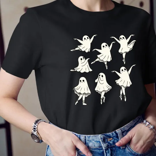 Dancing Ghost Teacher T-Shirt