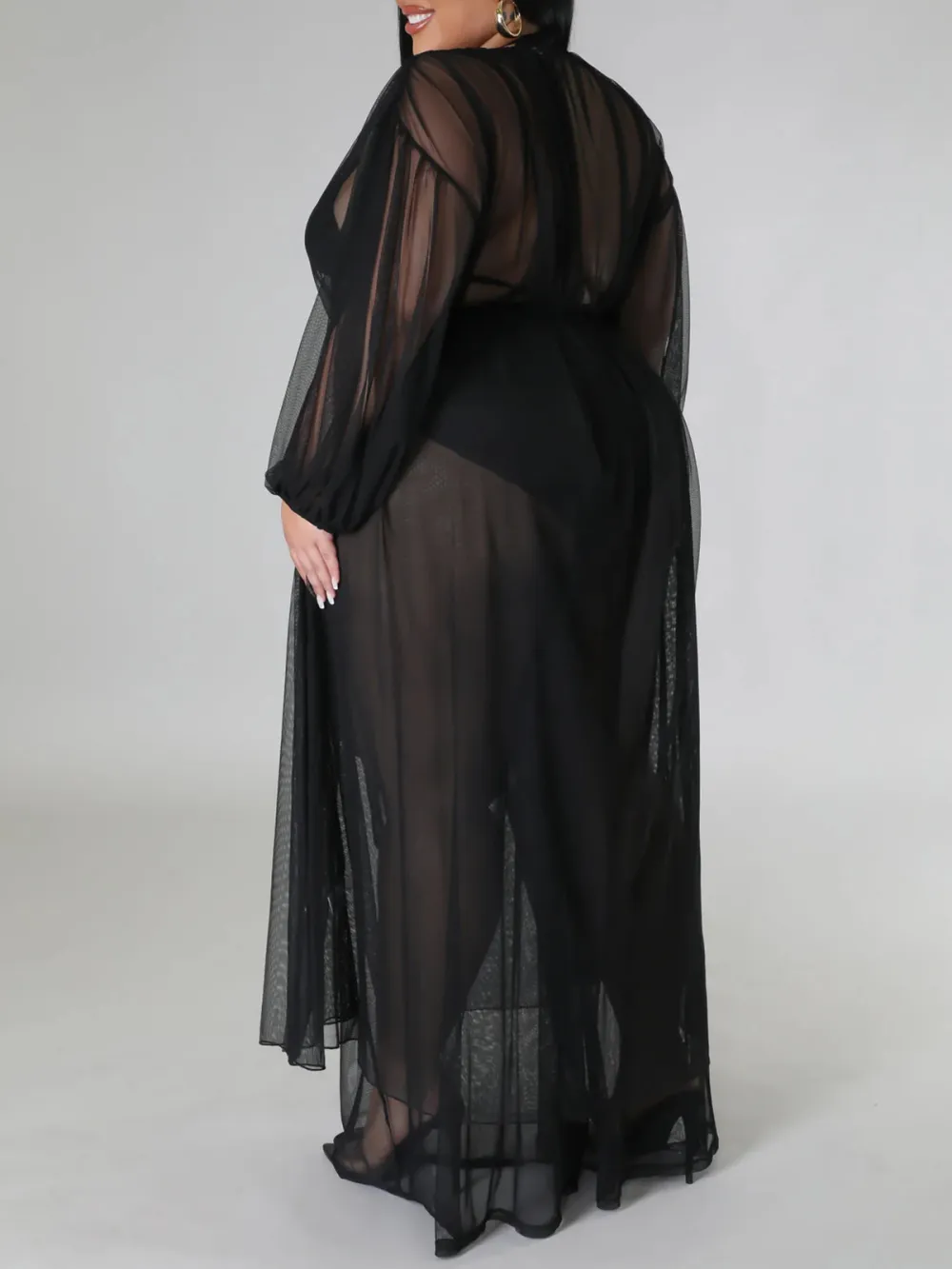 Women'S Fashion Plus-Size Tulle Suit