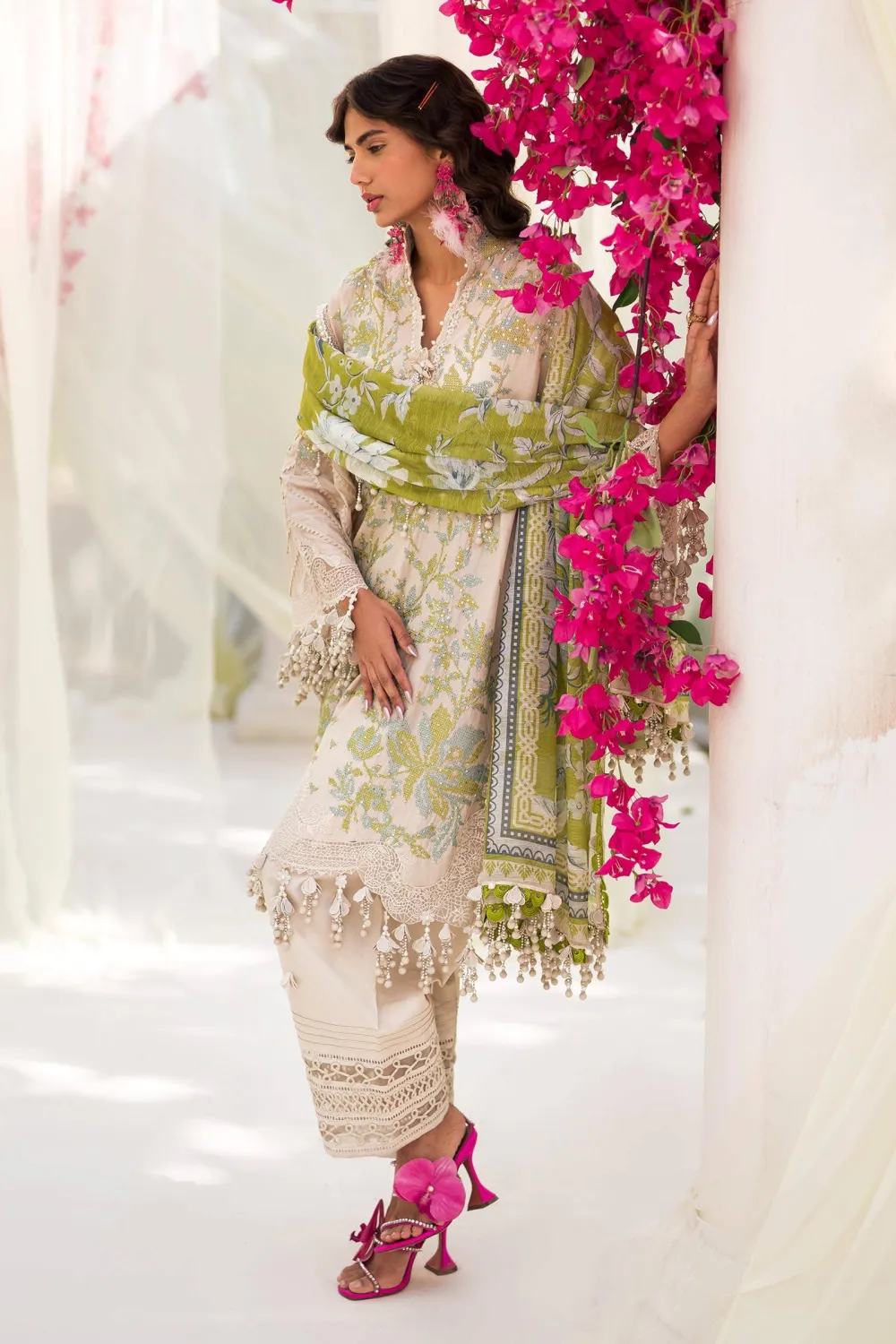 Luxury Embroidered Lawn Suits