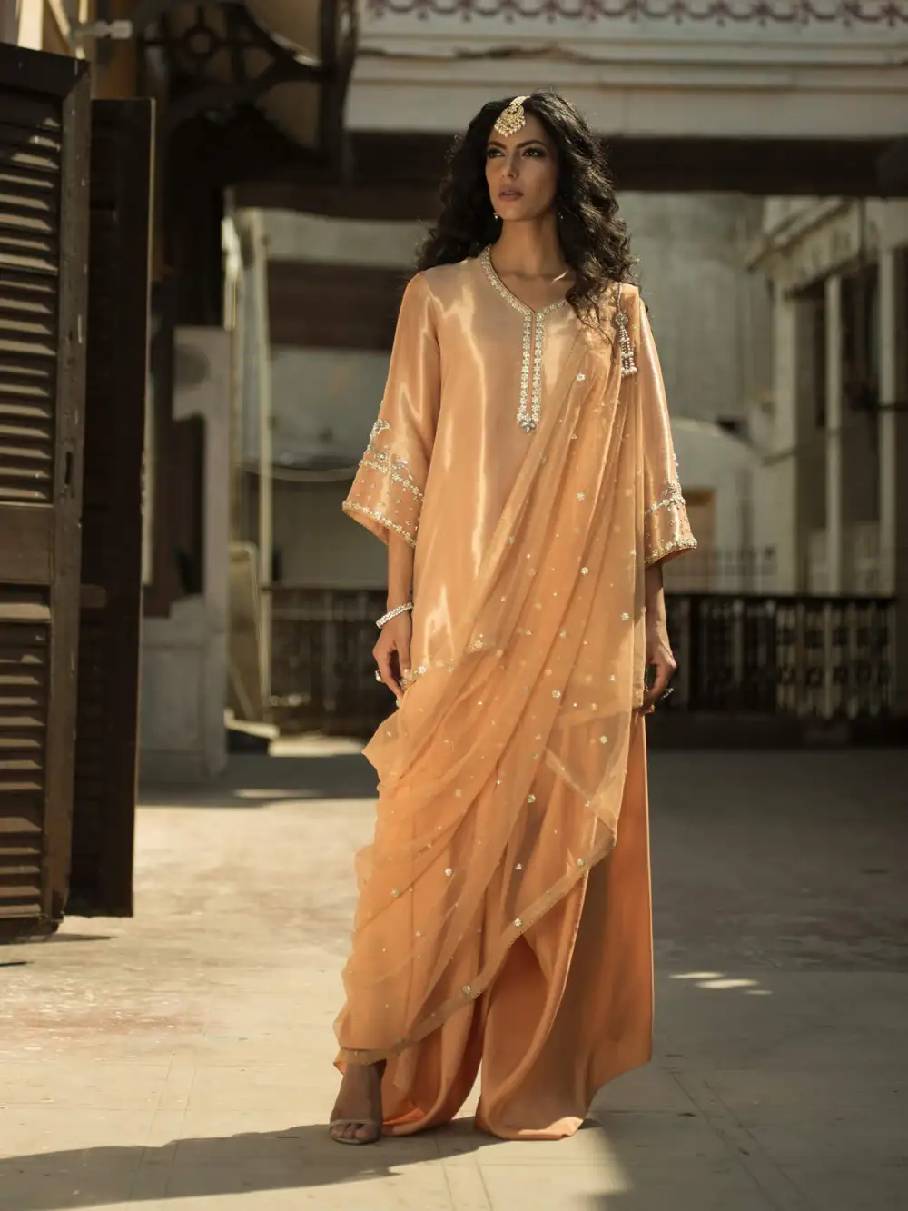 ALISHA KURTA W/ LOOSE PANTS & DUPATTA