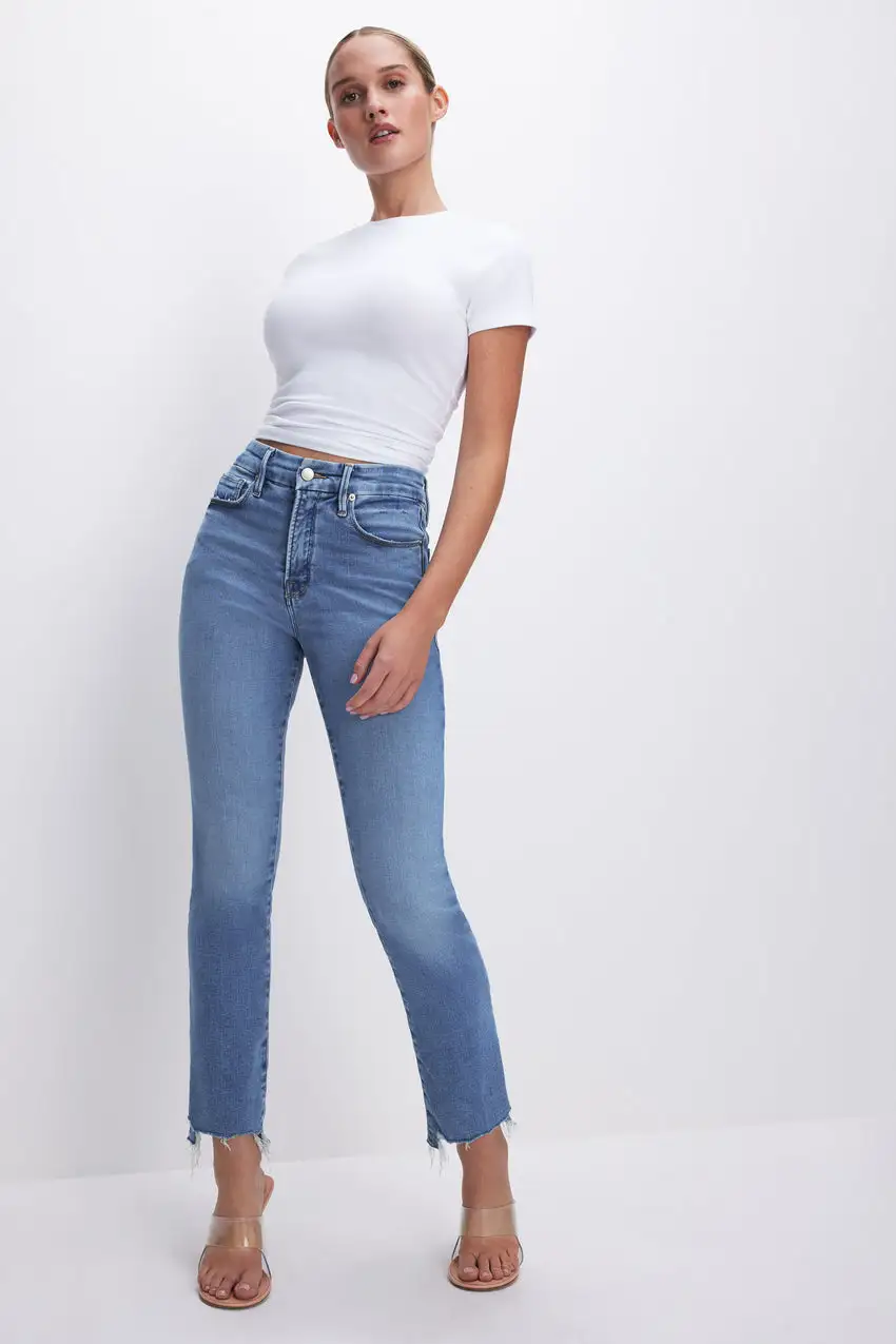 SOFT-TECH GOOD LEGS STRAIGHT JEANS