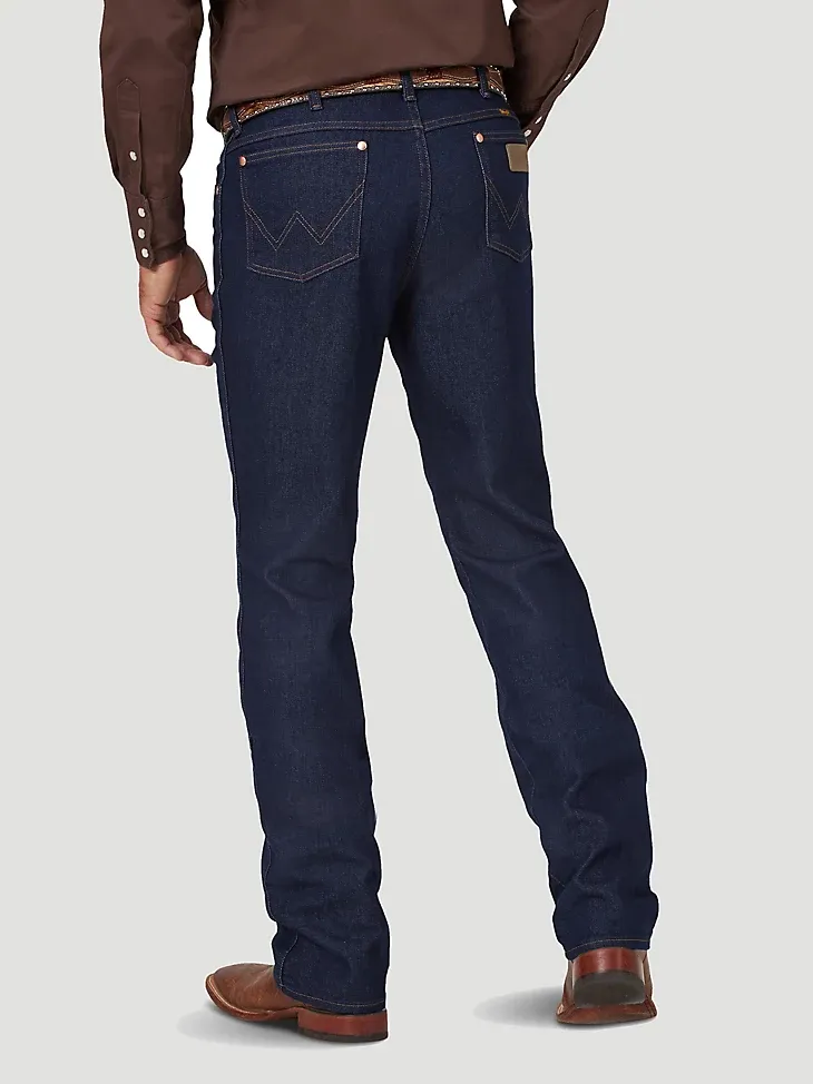 WRANGLER® COWBOY CUT® SLIM FIT ACTIVE FLEX JEANS IN BLEACH