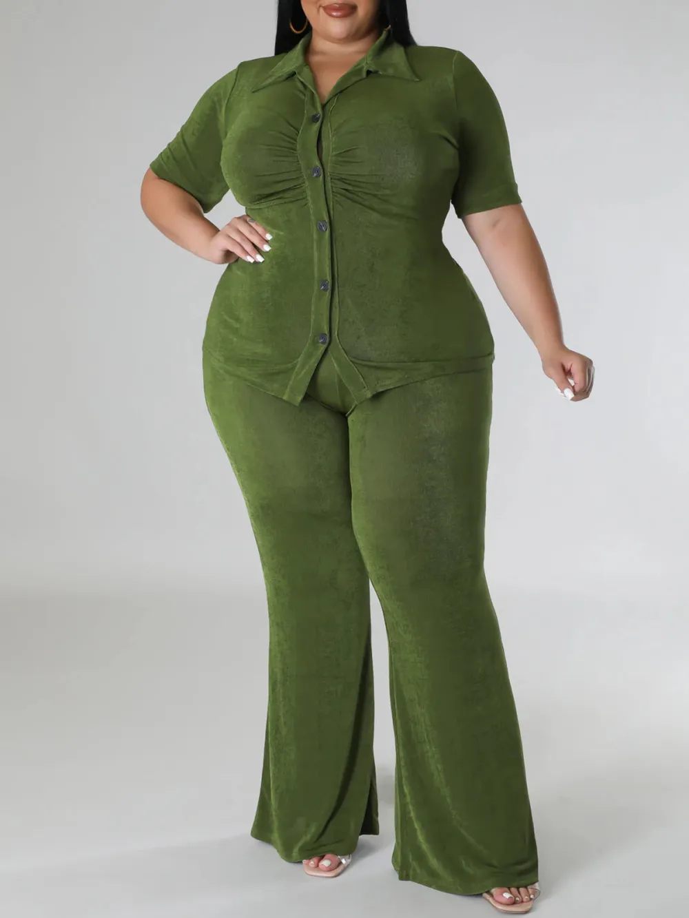 Women's Fashion Plus Size Yalin Pantsuit