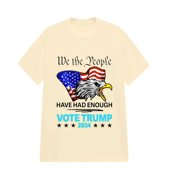 WE THE PPL HAVE HAD ENOUGH PRINTED TEE